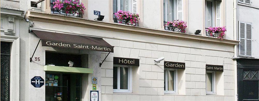 Garden Saint Martin Hotel Paris Exterior foto